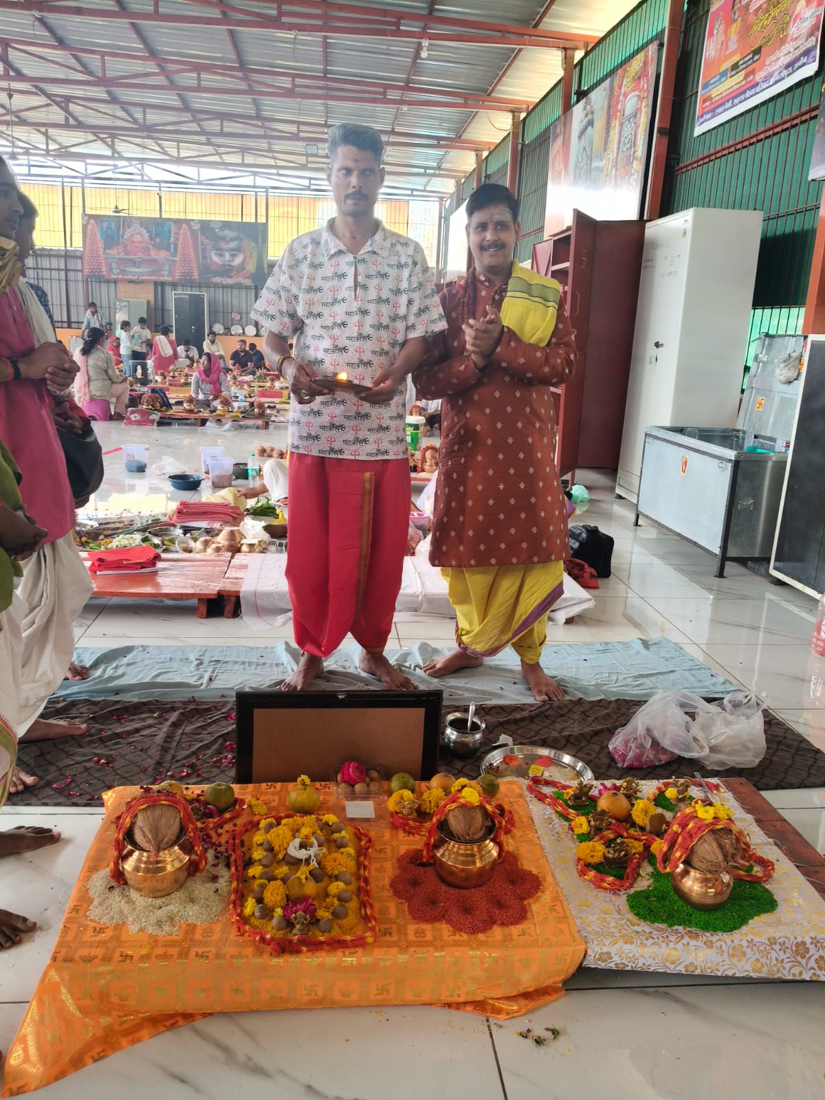 Devotees Praying